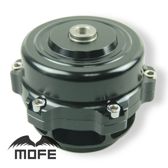 

Turbo V Band 50mm BOV Blow Off Valve Black With Flange + Dual Spring