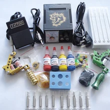 Завершен набор Перманентный макияж тату комплект лучших тату машины цена микро иглы машины