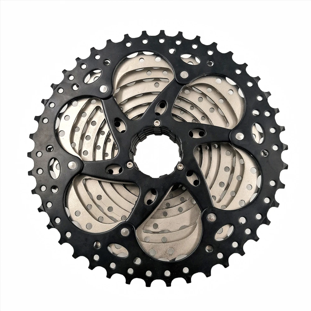 MTB велосипедная обгонная муфта 10 Скорость горный велосипедная Кассета звездочки с 10-Скорость широкого соотношения 11-42 т свободного хода