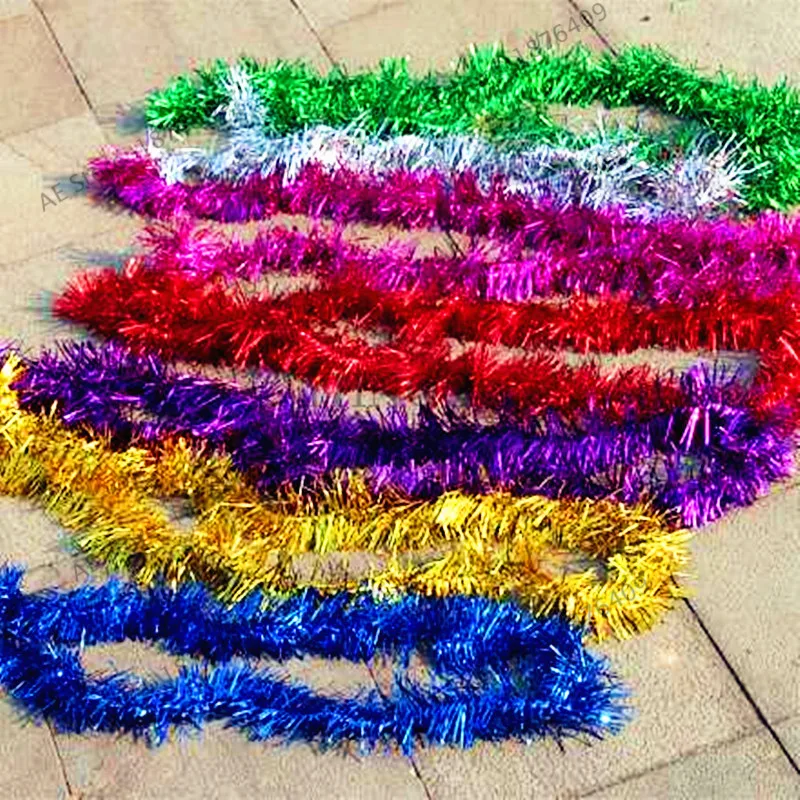 

7 colores/por juego, guirnalda de cinta para boda/festival/Fiesta, decoración de Navidad