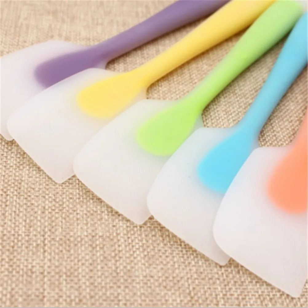 Silicone Cakes Double Spatula Spoon Cookie Spatulas Pastry Scraper Mixer Buttter Ice Cream Scoop