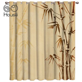 

Plant Bamboo Window Treatments Curtains Valance Room Curtains Large Window Curtain Rod Decor Outdoor Kitchen
