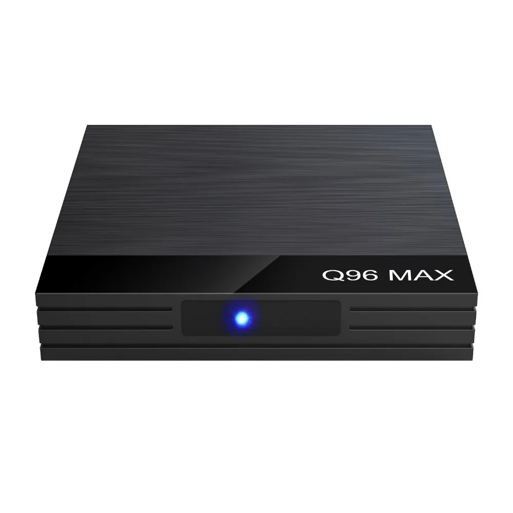 ТВ приставка Android 9 0 Q96 Max Allwinner H6 4 Гб ОЗУ 32 ПЗУ 6K H.265 2 4G WiFi медиаплеер