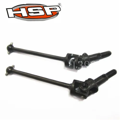 

2pcs/lot HSP 102015 (02106) Alloy Universal Shaft Drive Joint Upgrade Parts For 1/10 Scale Models RC 4WD On Road Spare Parts