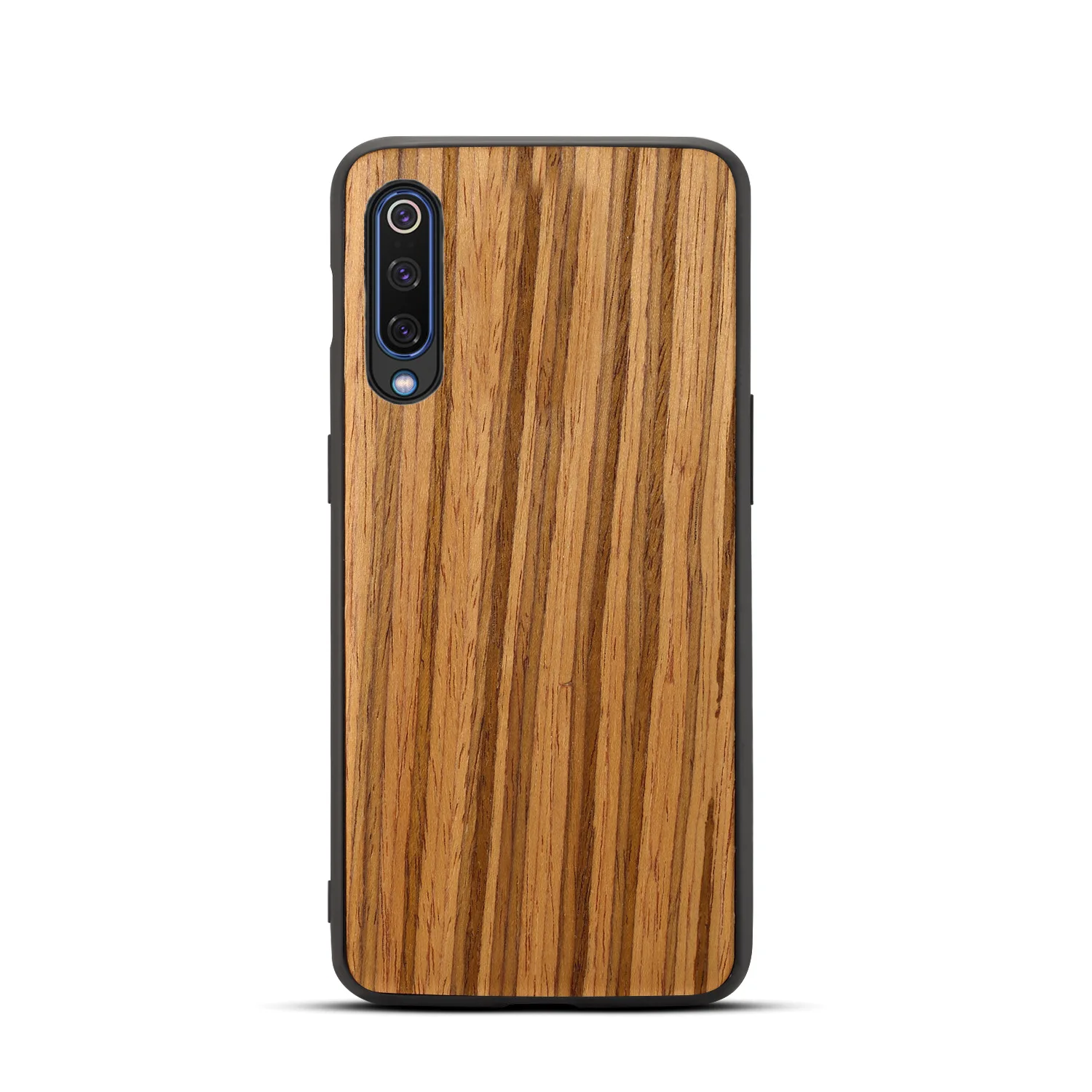 

For Xiaomi Mi 9 9Se Case Soft edge+hard PC Bamboo Grain Protect back cover case for xiaomi mi 9 Se xaiomi mi9 wood Grain shell