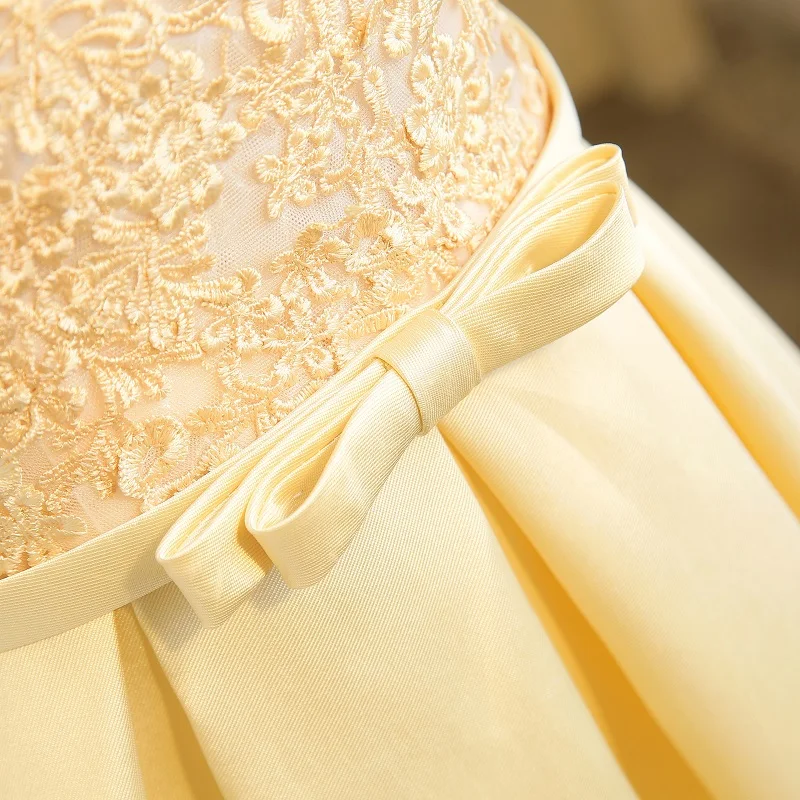 SOCCI Weekend светло-Золотое коктейльное платье женские платья тюль кружева Формальные Свадебные праздничные платья без рукавов выше колена халат de