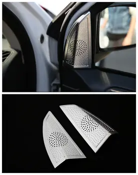 

ABS Interior Front Window Triangle Cover Trim 2pcs For Jeep Patriot 2011 12 13 14 15 car accessories