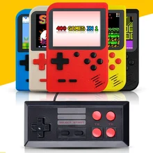 Портативная мини игровая консоль портативный игровой плеер 8 бит игровая консоль встроенный 129 игр цветной ЖК-экран детский игровой плеер