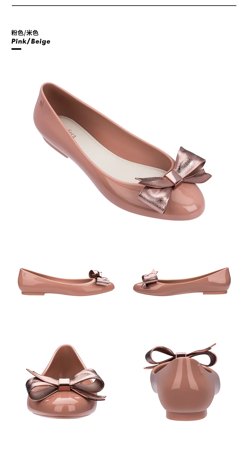 Melissa/оригинальная обувь; коллекция года; женская обувь; модные водонепроницаемые прозрачные туфли на плоской подошве; нескользящая Повседневная прозрачная обувь с пряжкой