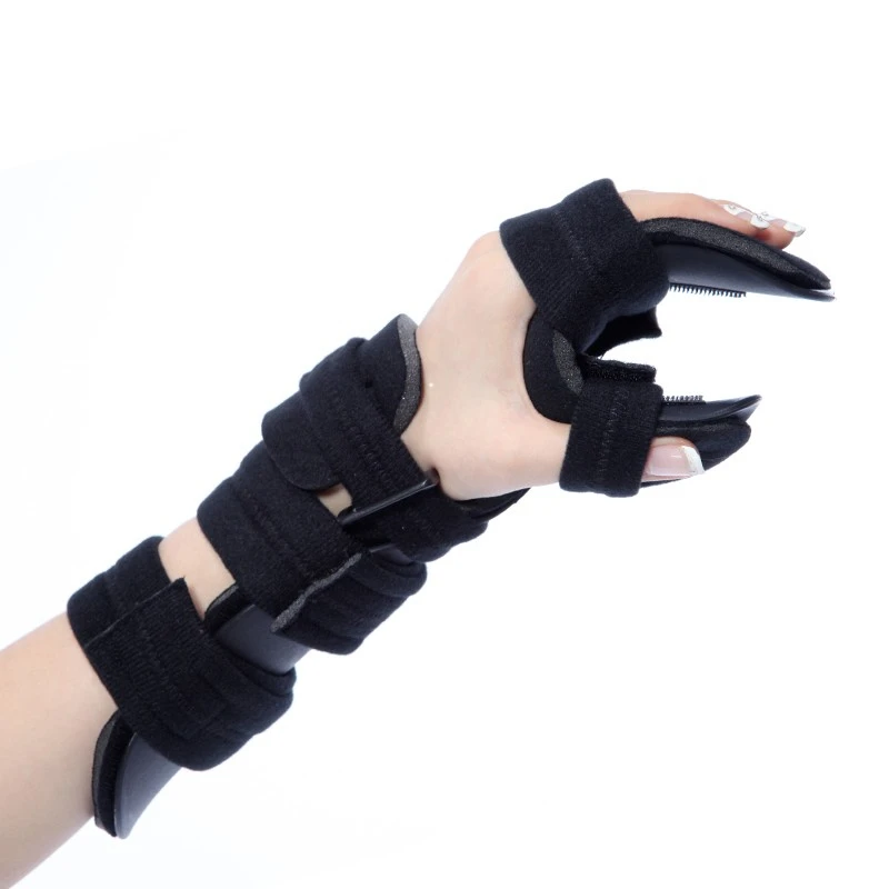 

Correction Version Finger Hand Wrist Orthotics Exerciser Rehabilitation Device Cerebral Infarction Thrombosis Elbow Stroke Free