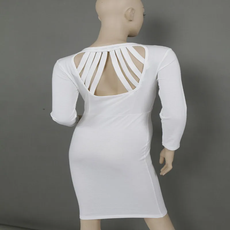 Auto-cultivo Sexy V plomo bajo pecho paquete Club cadera vestido experto - 3