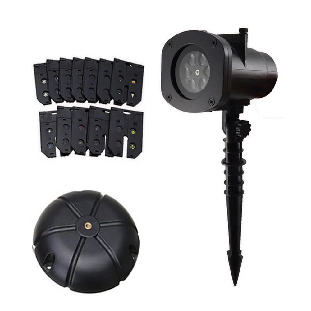 

Christmas Decor LED Projector Light Waterproof Party Birthday Halloween Garden Projector Spotlight LB88