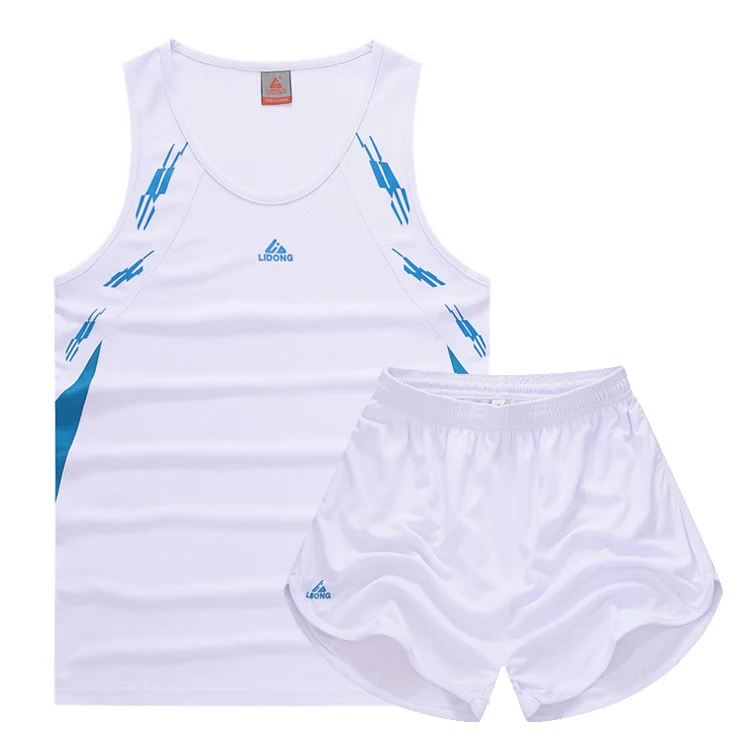 Survetement Homme жилет+ шорты женские спортивные костюмы Марафон 2 шт гоночная Одежда для бега и бега