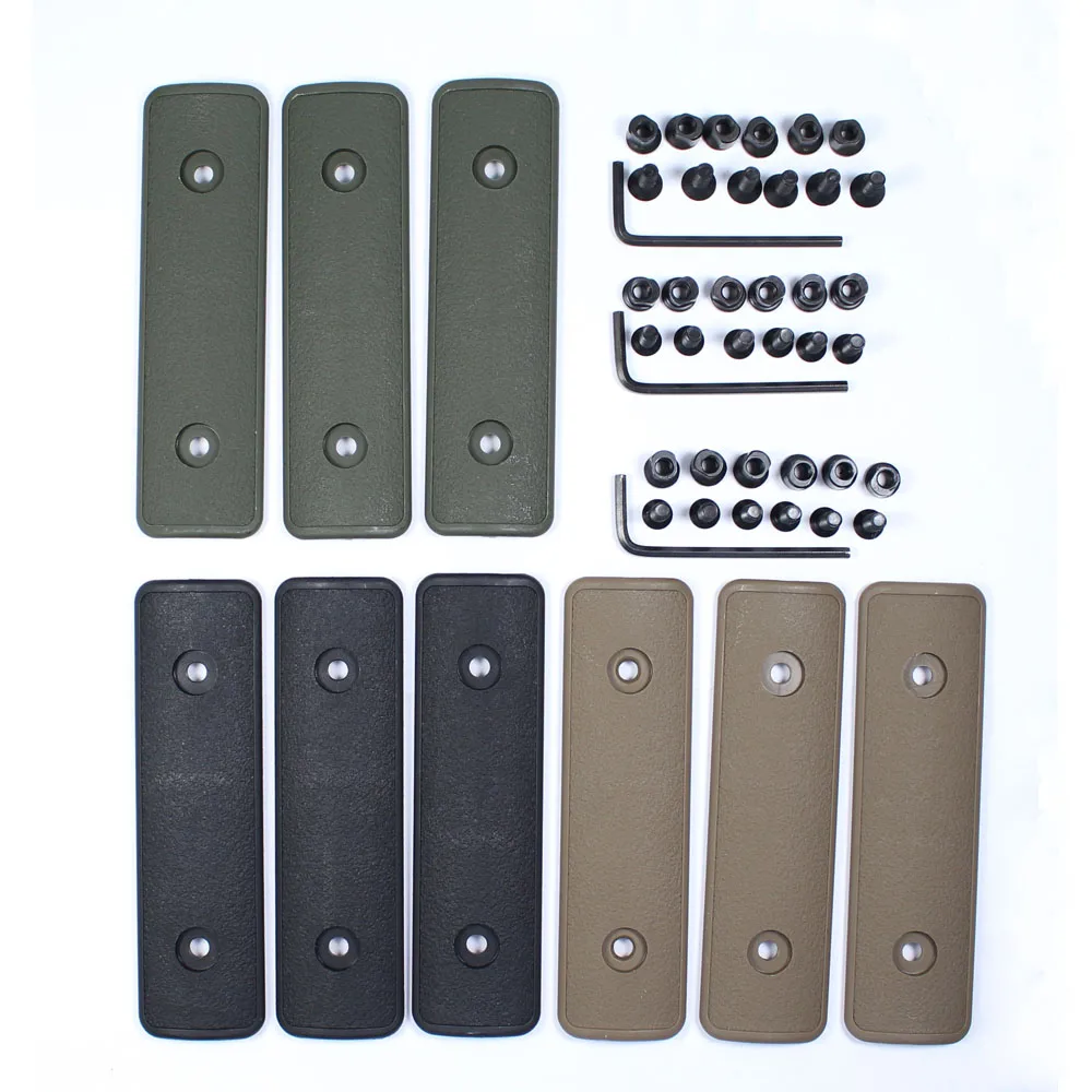 

Tactical 4" Keymod Rail Panel handguard Cover Keymod Panels Grip Hunting Gun Accessories