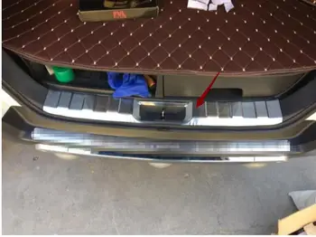 

For Nissan X-Trail T31 Rear Bumper tail Door Sill Tailgate Cover trim Protector X Trail 2008 - 2013 Steel Car-styling Accessory