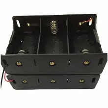 Быстрая 3XLR20 батарея держатель 3LR20 3XD Батарея чехол 3X1,5 в батарея коробка 4,5 В батарея корпус с 150 мм провода, 30 шт./лот