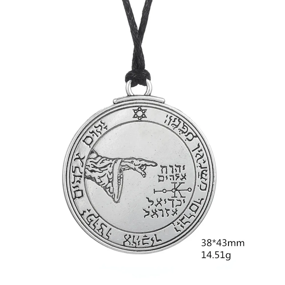 Лидер продаж цепочка с кулоном в форме талисмана из пентакли Луны|pentacle necklace|talisman