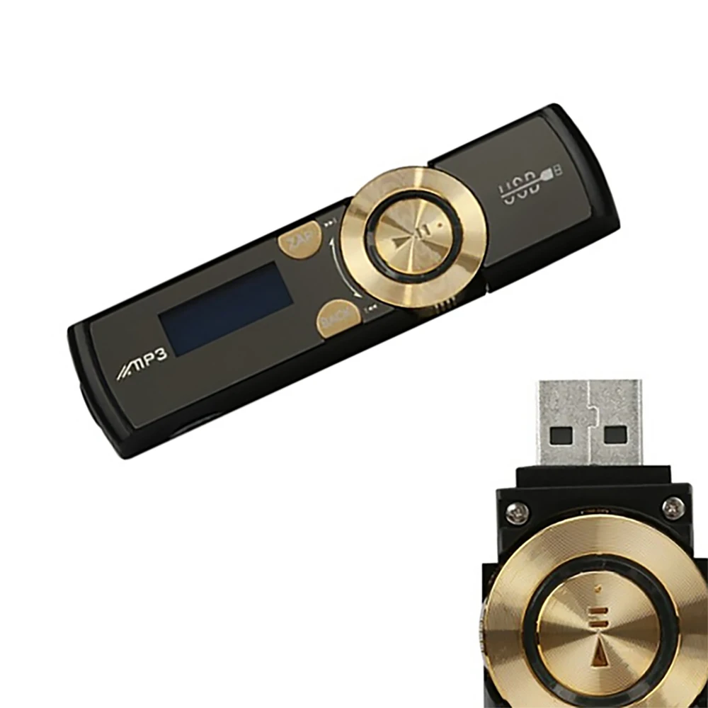 Мини Клип Mp3 USB ЖК-экран Поддержка 8 Гб флэш TF плеер MP3 Музыка FM радио мини музыкальный плеер