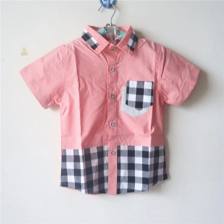 Розничная ; детская одежда; клетчатая рубашка для мальчиков; летние топы для маленьких мальчиков; LKC155