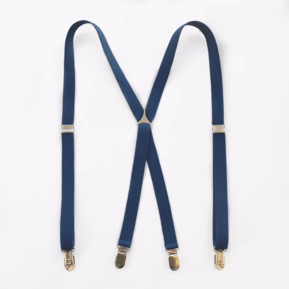 elmart-US-1X-Kids Boy Girls Toddler Clip-on Suspenders Elastic Adjustable Braces