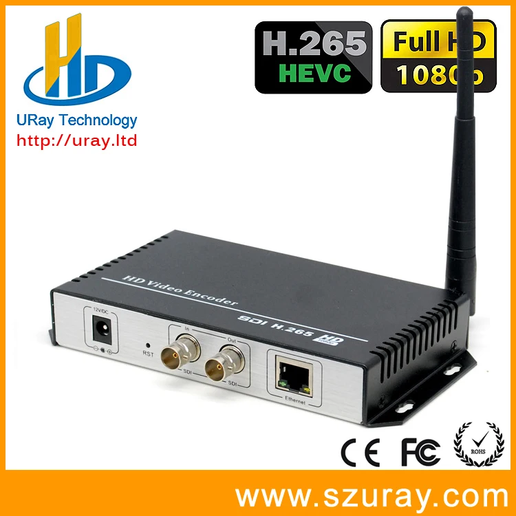 URay H.265 H.264 SD HD 3G SDI To IP Streaming Video