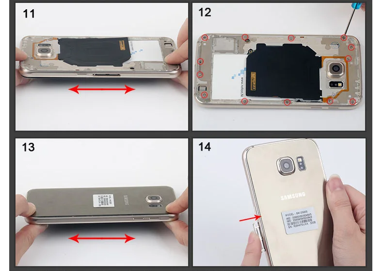 Original NOHON EB-BG920ABE Battery For Samsung Galaxy S6 G920 G920F G920i G9200 G9508 G9209 2550mAh Replacement Battery For S6   (13)
