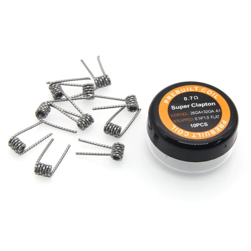 Готовые катушки Core Super Clapton/Juggernaut /Staggered /Hero Alliance/Half staggerfused Clapton для вейпа RDA