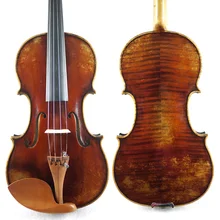 Античный масляный лак, копия скрипки Nicolaus Amati, уровень концерта. No.2492. Теплый и темный тон, отличная Настройка