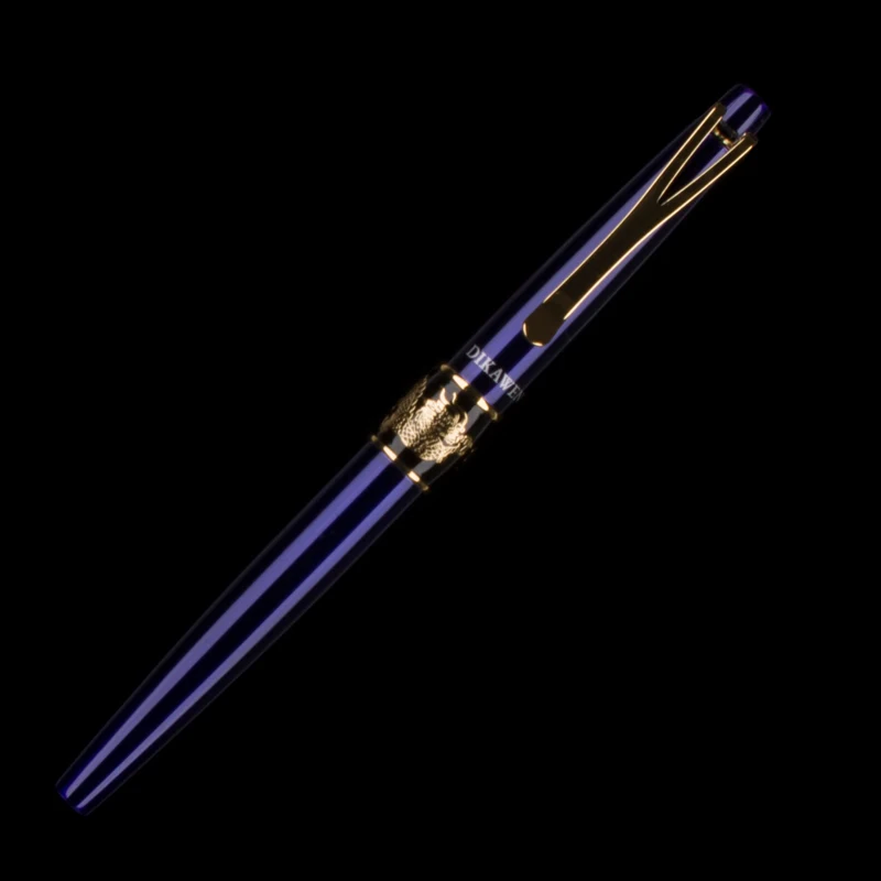 NOBLE ROYAL BLUE AND Gold 0.5mm BROAD NIB FOUNTAIN PEN in Fountain