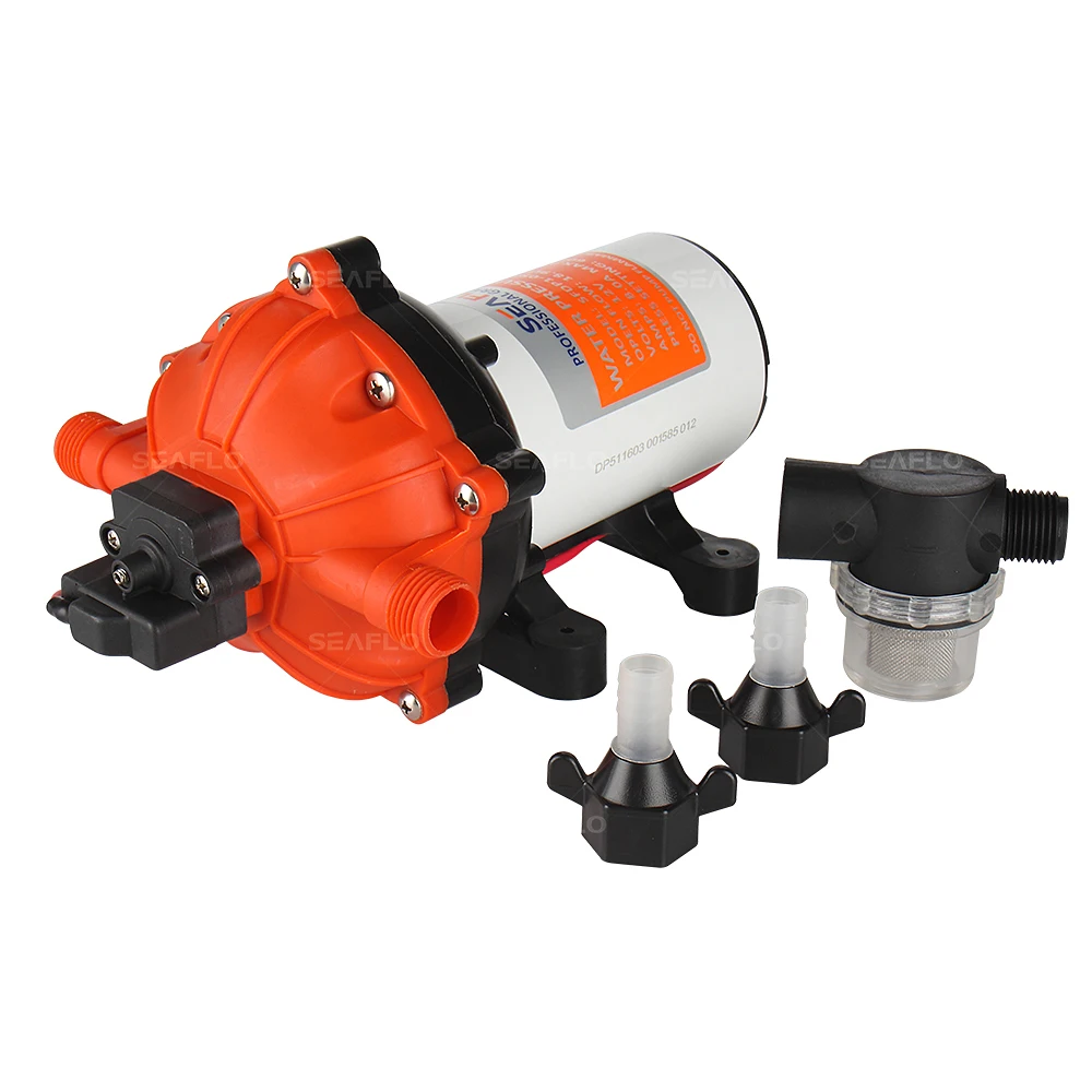 New Water Pump 12 V DC 60PSI 5.5GPM High Pressure Marine on Demand Boat