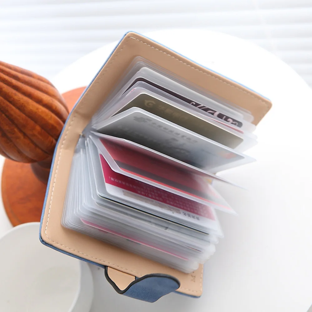 Модные женские держатели для карт 6 цветов 20 бит матовые ID с зонтичным узором