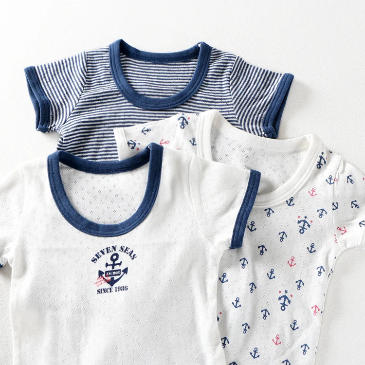 

New Children's clothing children short sleeve T-shirt baby boy pure cotton short-sleeved breathable speed dry. 3 pieces/lot