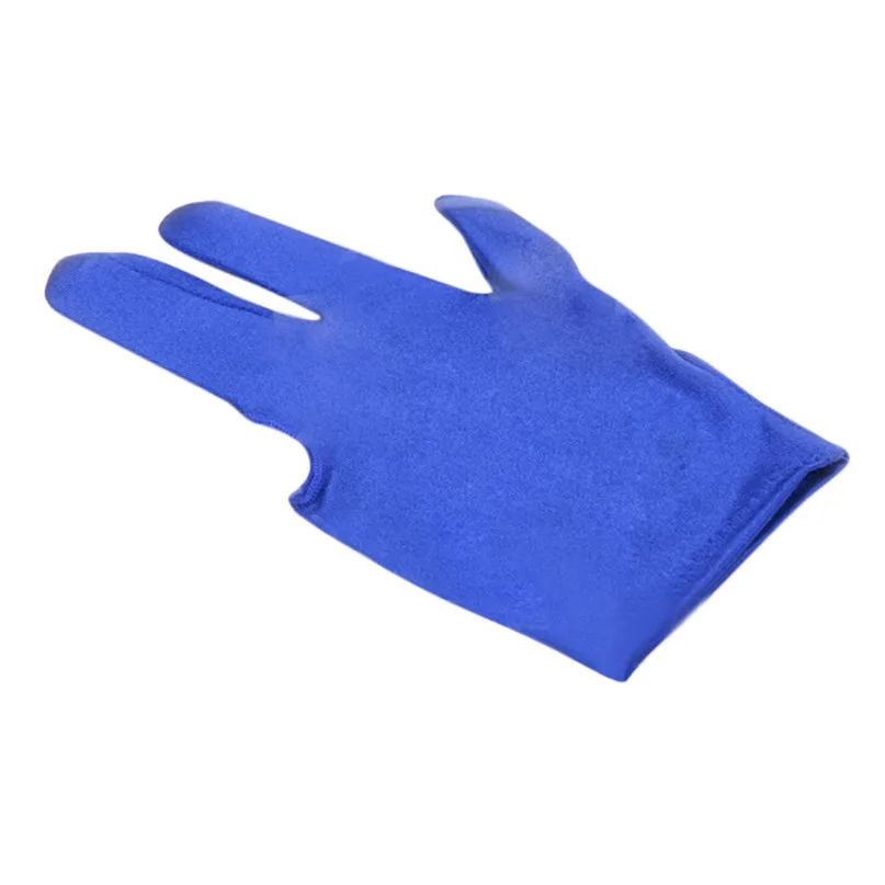 Бильярдные перчатки спандекс для снукера бильярдные перчатки для бассейна левая рука открытые три пальца черные бильярдные аксессуары#2n09