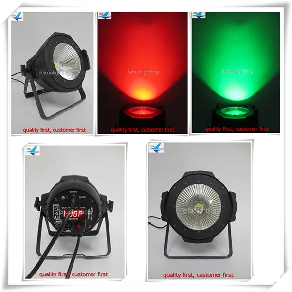 

8pcs Party projector led par cob 100w rgbw 4in1 cob lense led cob par light 100w