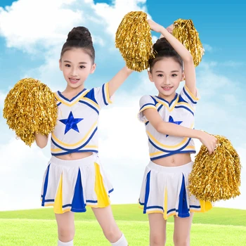 

Children's Cheerleading DanceWear Campus Group Cheerleader Dance Costumes Dropshipping