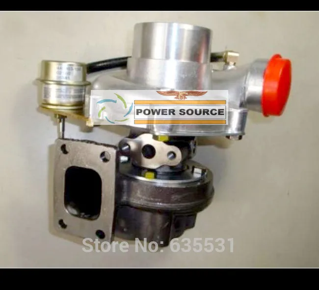 - GT28 GT28-5 GT2860 T25 T28 Turbo turbocharger Journal 360 degree thrust bearing oil cooled 180-320HP Internal Wastegate - (1)