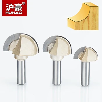 

HUHAO 2pcs/lot Double Edging Router Bits Cove Box Bit Tungsten Carbide Woodworking Endmill 1/2" 1/4" Shank Miiling Cutter