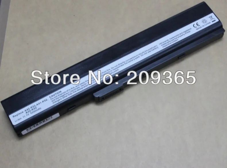 Аккумулятор для ноутбука ASUS X42J X42JR X42JV X52 X52D X52DE X52DR X52F X52J X52JB X52JC X52JE A42 K52|laptop battery|battery
