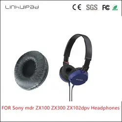 Linhuipad пара 70 мм черный Замена Earpad амбушюры Подушка для sony mdr ZX100 ZX300 ZX102dpv наушники