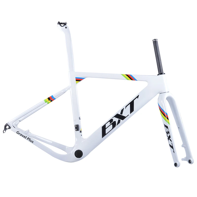 

Gravel Bike frame aero Road or MTB frame T800 Full carbon fiber dis brake cyclocross 142x12mm BB386 glossy/matte Bicycle Framese