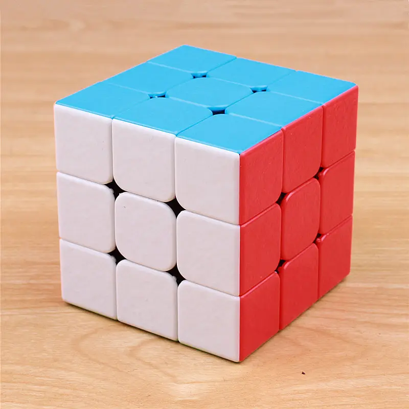 

Colorful 3x3x3 Three Layers Magic Cube Profissional Competition Speed Cubo magico Stickerless frosted Puzzles 3 on 3 Cube Toy