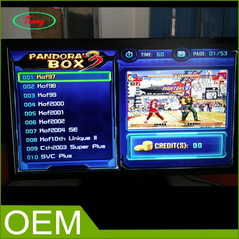 

Pandora's Box 3 Arcade Multi Jamma PCB Game 520 in 1 multi game board VGA or CGA output for cabinet game machine