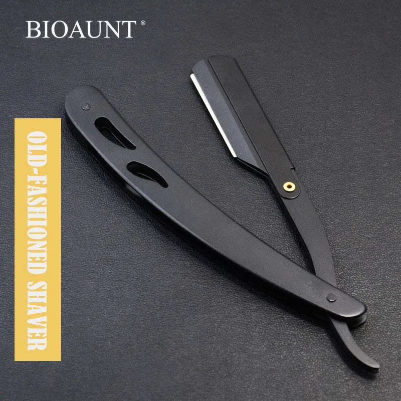 

BIOAUNT 1pc Women's Eyebrow Trimmer Makeup Professional Barber Razor Tools Shaving Blade Knife Portable Whisker Shavers for Men