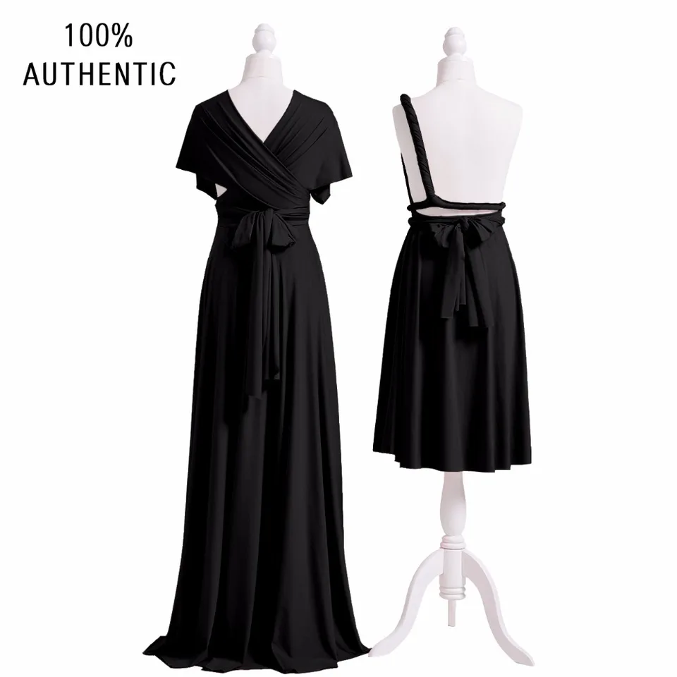 infinity dress style with sleeves