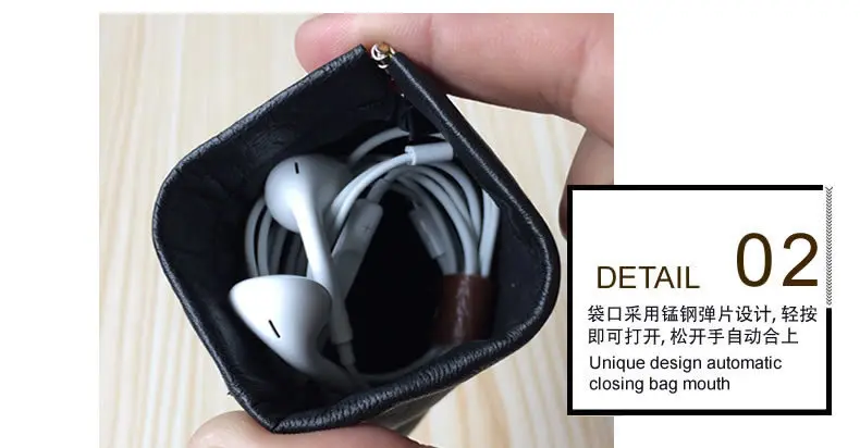 3 цвета из натуральной кожи чехол для наушников кожаный наушник сумка для Apple гарнитура наушники беспроводные Bluetooth наушники аксессуары