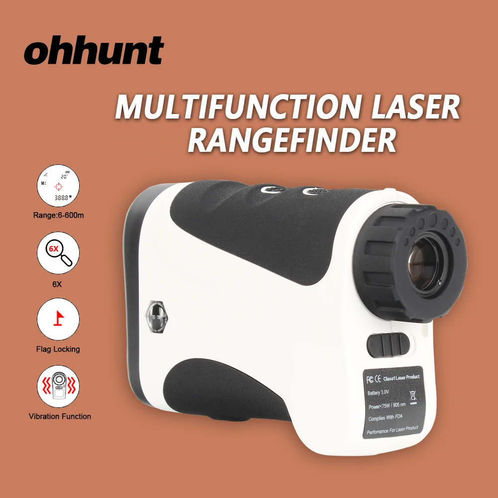 Лазерный дальномер ohhunt 600M охотничий многофункциональный лазерный LRF диастометр
