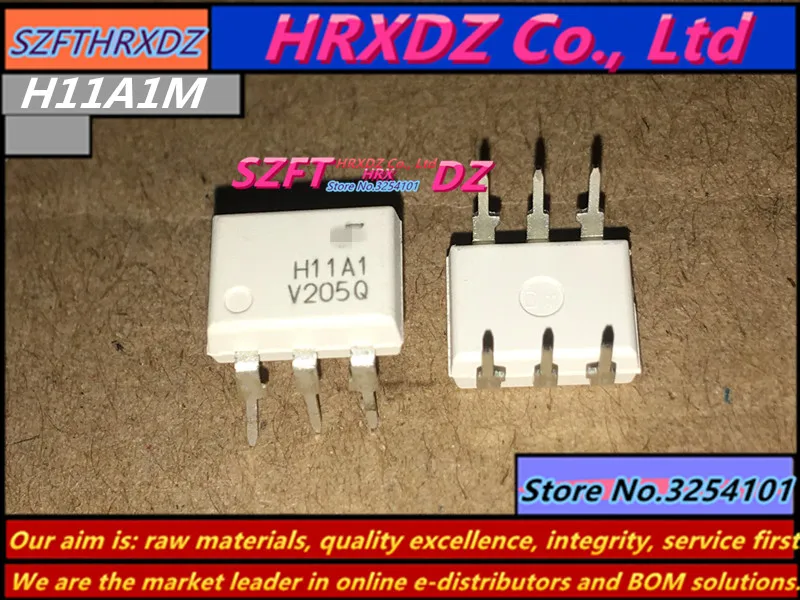 

SZFTHRXDZ 100% new original 10PCS 50PCS H11A1M DIP-6