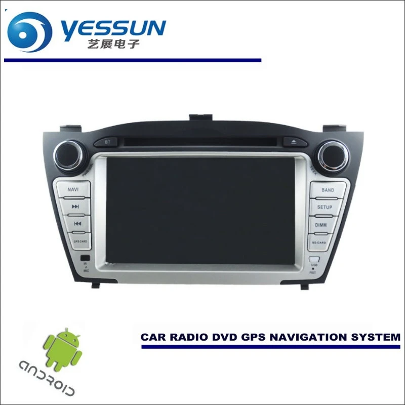 Perfect YESSUN For Hyundai ix35 2009~2015 - Car Android Navigation System Radio Stereo CD DVD Player GPS Navi BT HD Screen Multimedia 1