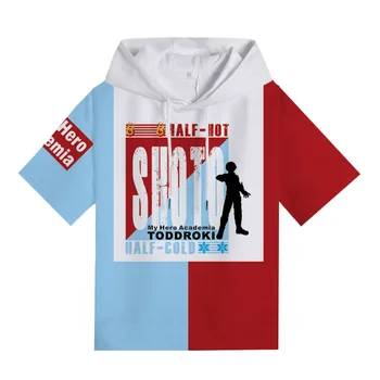 

[STOCK] 2018 Anime Boku no Hero Academia Gym Leisure Battle T-shirt Cosplay Costume Unisex M-4XL For Halloween Free Shipping.