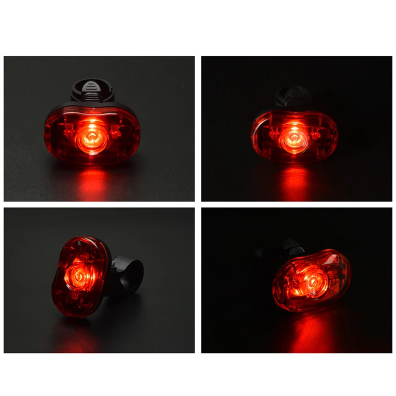 Bicycle Taillights Mountain Bike Rear Warning Light Multi-Speed Warning Taillights Super Bright Night Riding Equipment